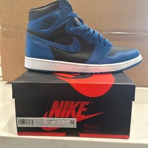Nike Air Jordan 1 Retro High Dark Marina Blue Size 12